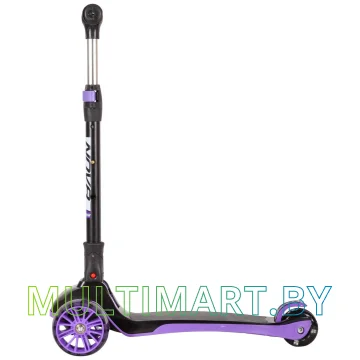 Самокат Novatrack RainBow Basic Black New 120BB.RAINBOW.BVT22 (фиолетовый, 2022) картинка 2